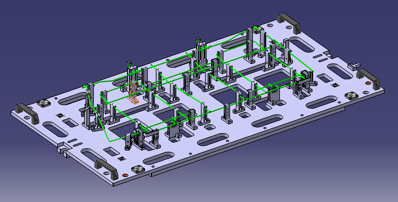 靠背全自動點(diǎn)焊生產(chǎn)線應(yīng)用-海菲