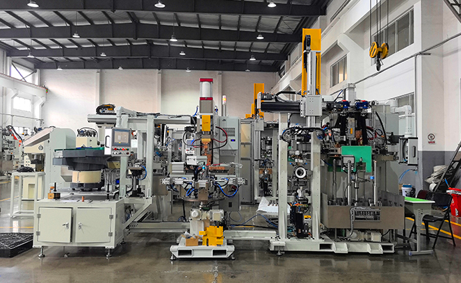 汽車減震器智能焊接生產線成功案例 汽車減震器智能焊接生產線成功案例