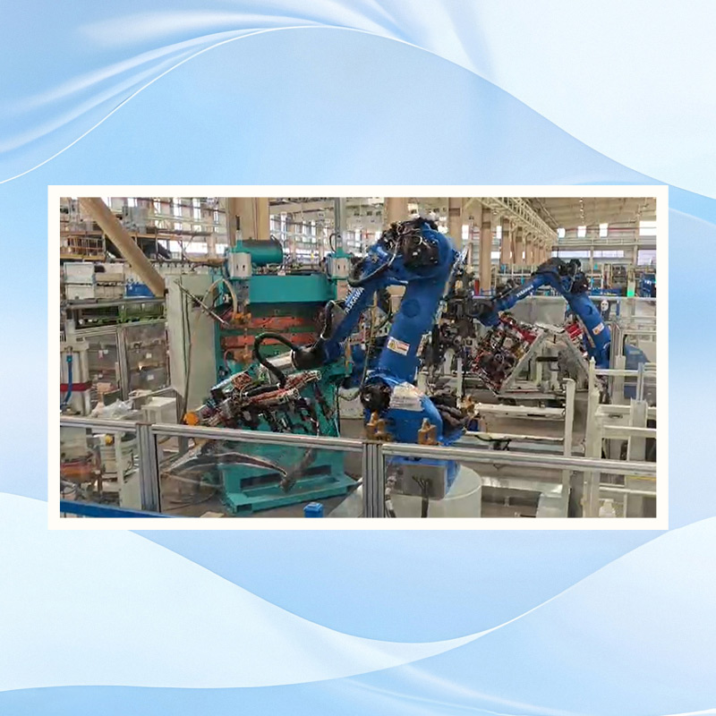 汽車門框全自動凸焊工作站 汽車門框全自動凸焊工作站