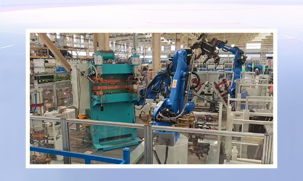 汽車門框全自動凸焊工作站_06